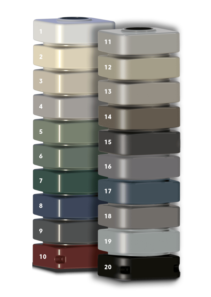 maxiplas tank colour selection